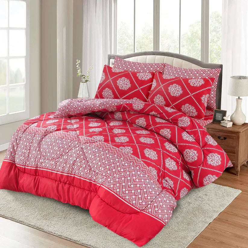 6PCS  WINTER RAZAI/QUILT SET QR-237
