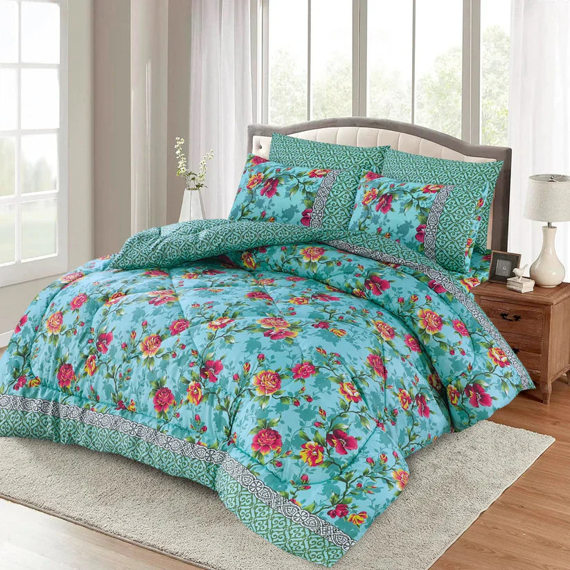6PCS  WINTER RAZAI/QUILT SET QR-232