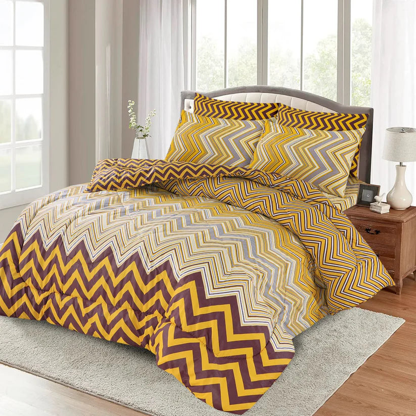 6PCS  WINTER RAZAI/QUILT SET QR-229