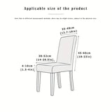 Wave Pattern Velvet Dinning Chair Covers Grey Maroon