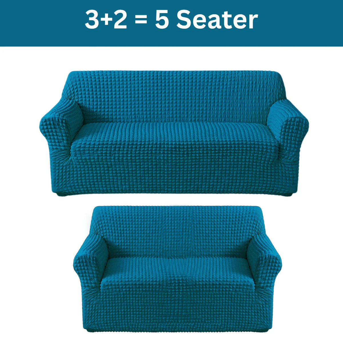 Bubble Sofa Cover Zink