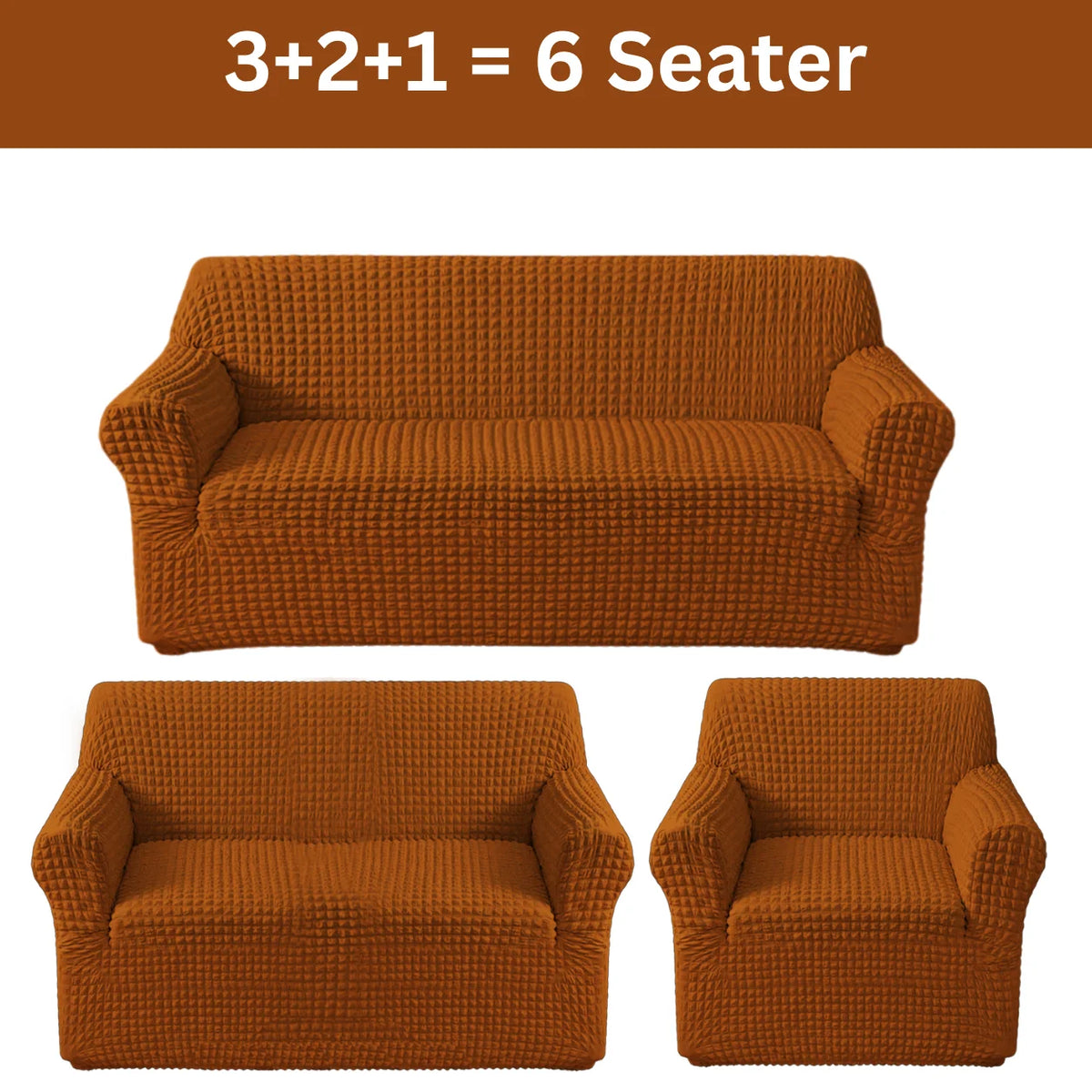 Bubble Sofa Cover Coper