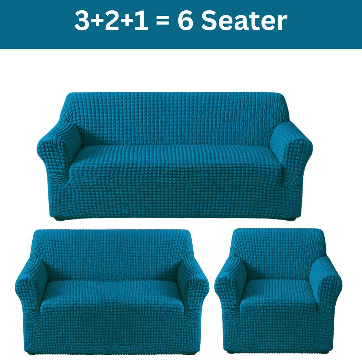 Bubble Sofa Cover Zink