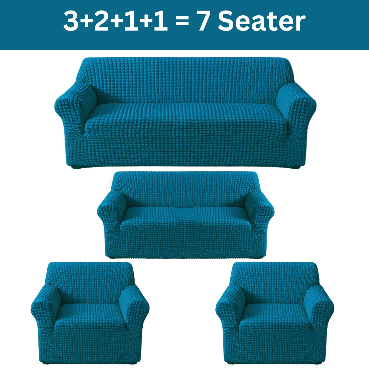 Bubble Sofa Cover Zink