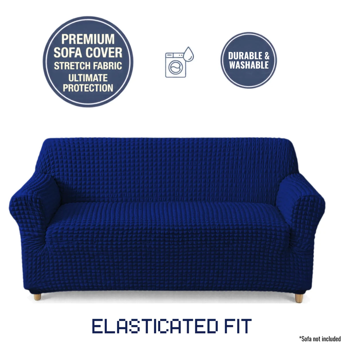 Bubble Sofa Cover Blue