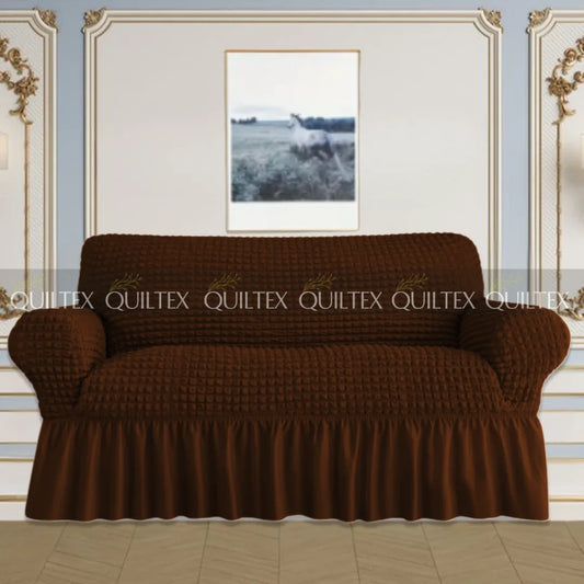 Bubble Sofa Cover Brown Color