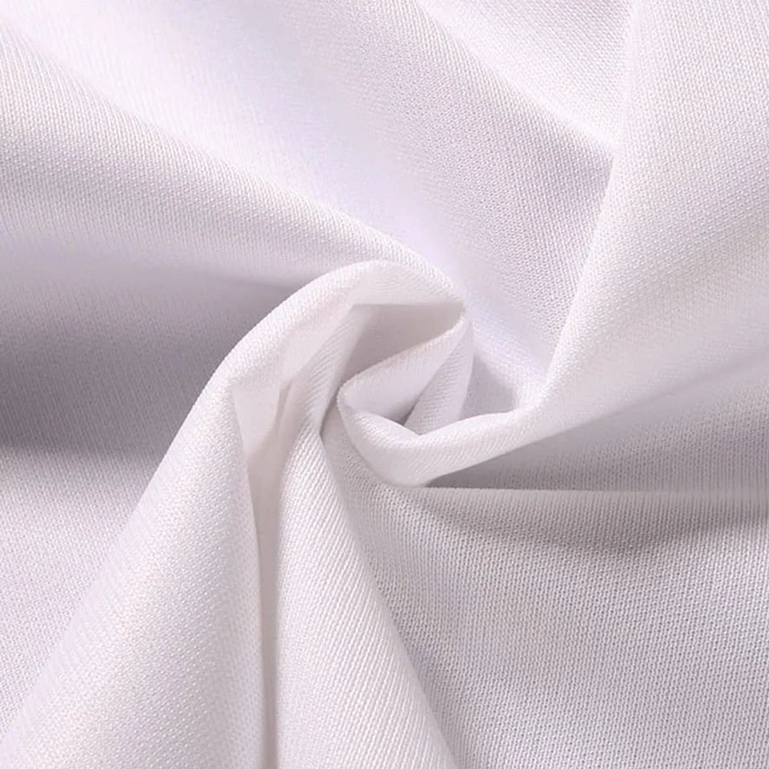 White Color 100% Waterproof Top Loaded Washing Machine Cover