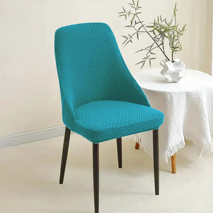 Stripe Jacquard Turkish Chair Cover - Zink Color