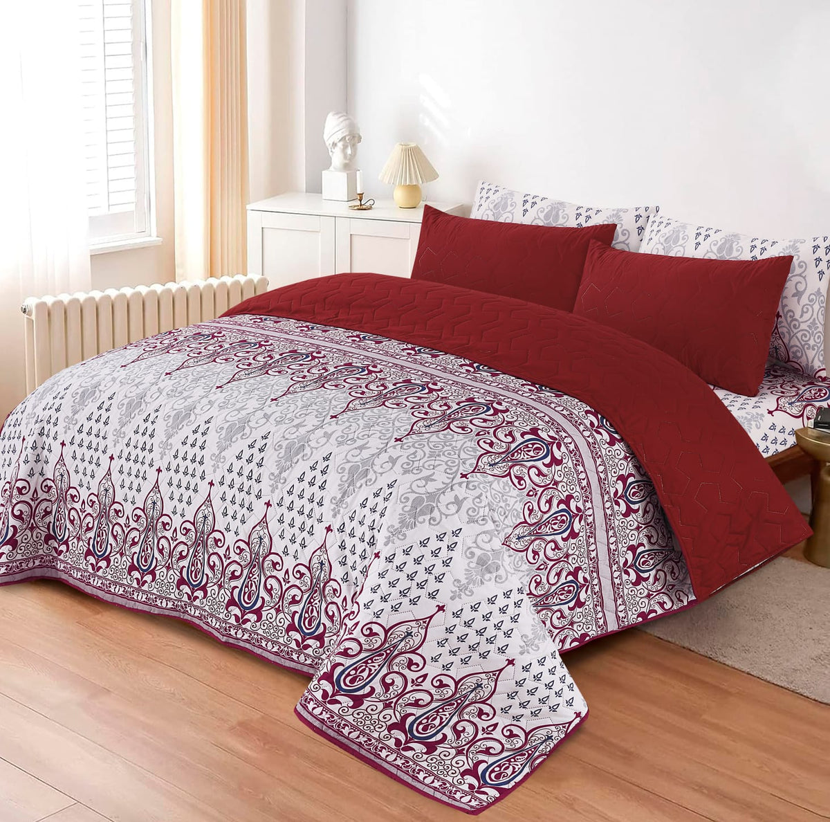 VIENNA- 6pcs Summer Comforter Set (Light Filling)