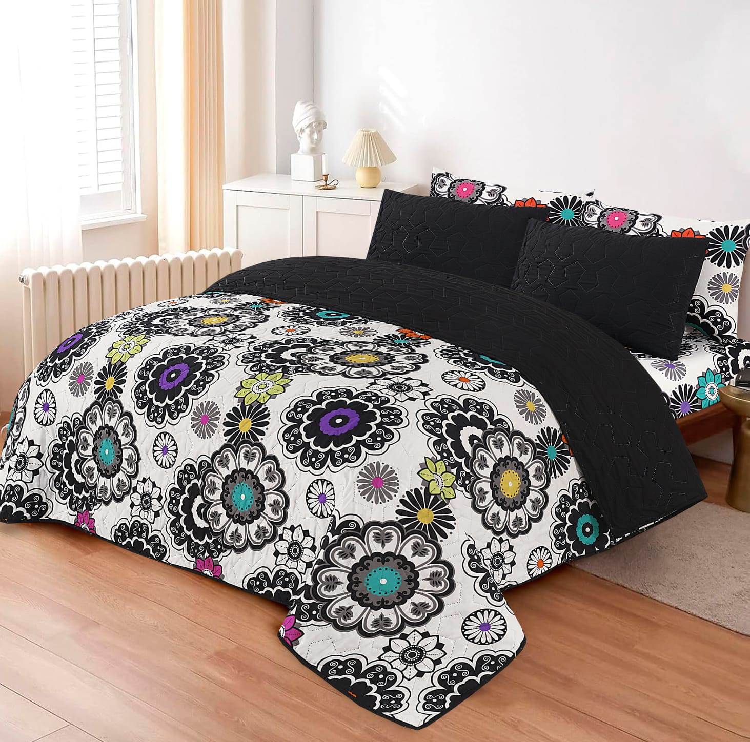 FOURRA - 6pcs Summer Comforter Set (Light Filling)