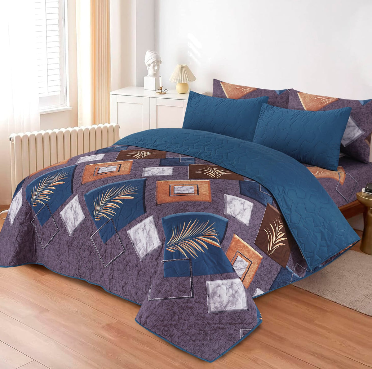 DEWDROP - 6pcs Summer Comforter Set (Light Filling)