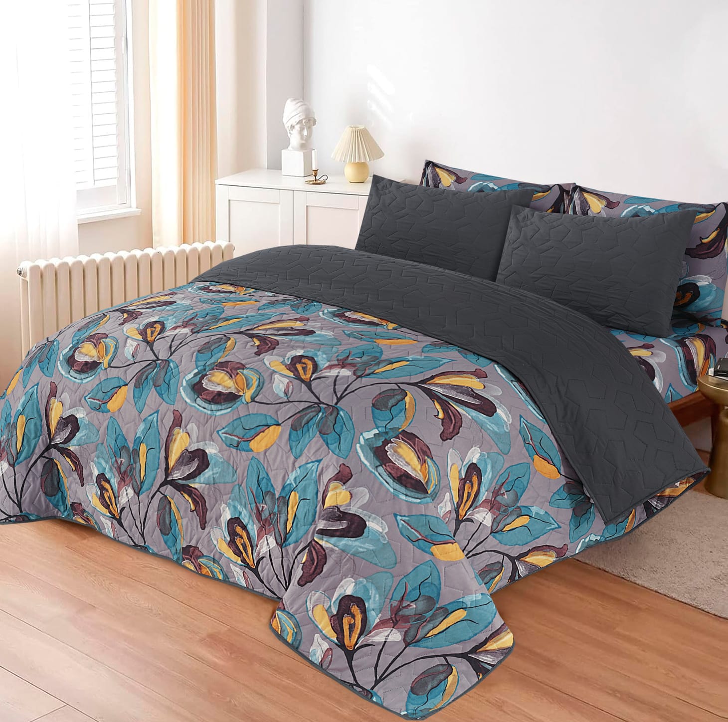SOHAUS - 6pcs Summer Comforter Set (Light Filling)