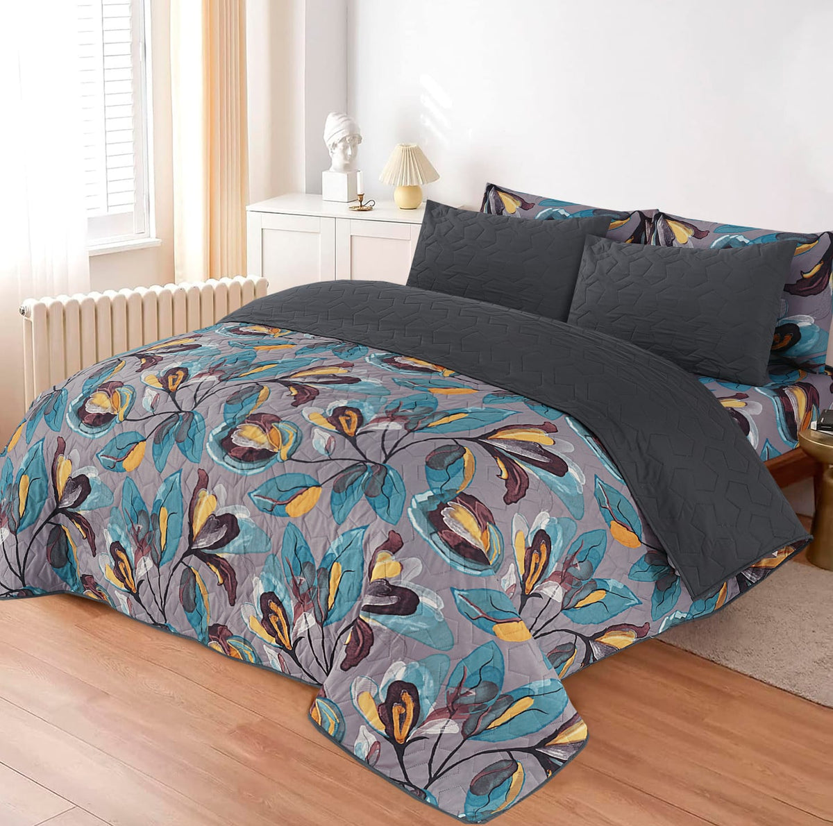 SOHAUS - 6pcs Summer Comforter Set (Light Filling)