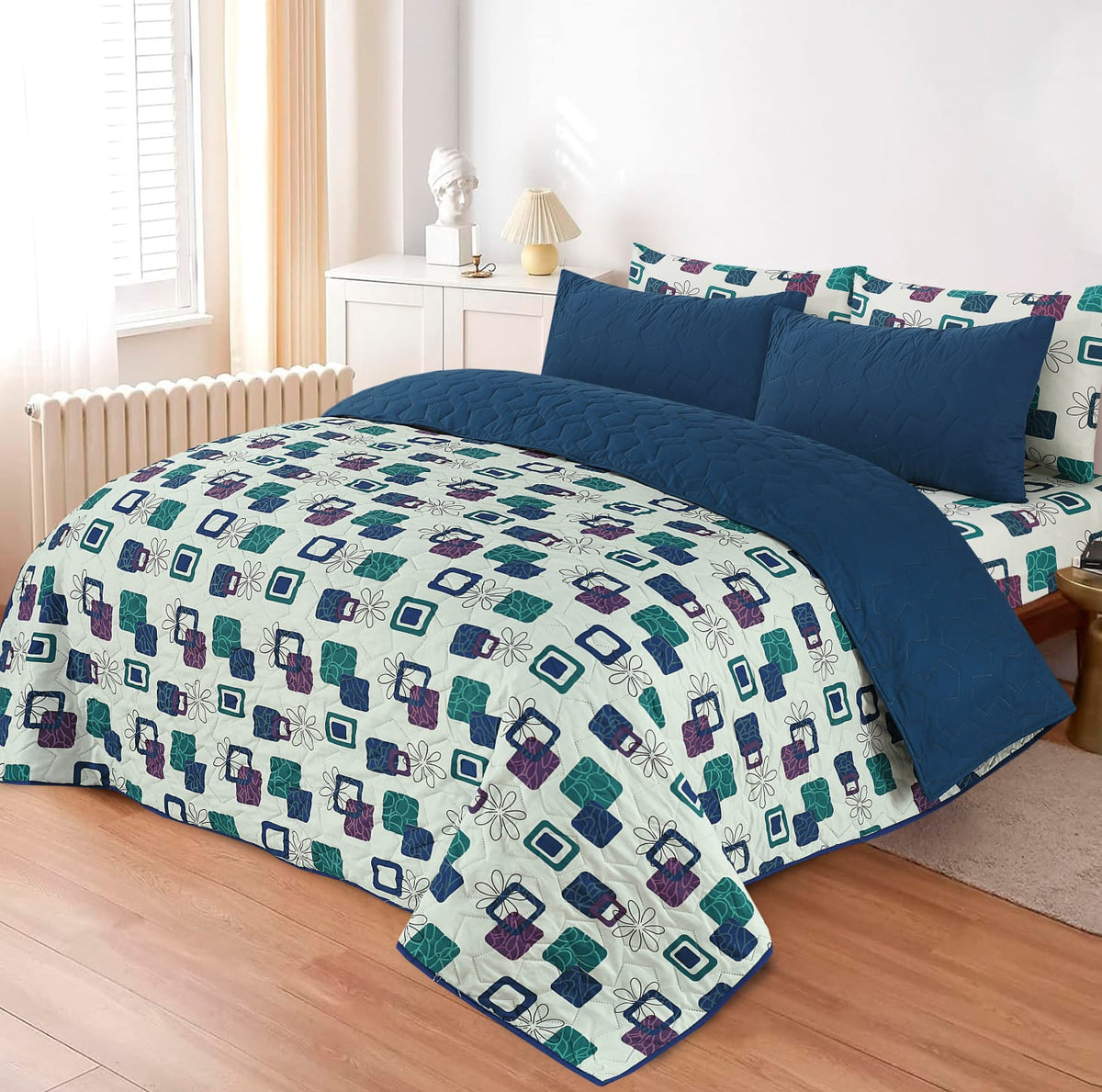 CEDAR Summer - 6pcs Summer Comforter Set (Light Filling)