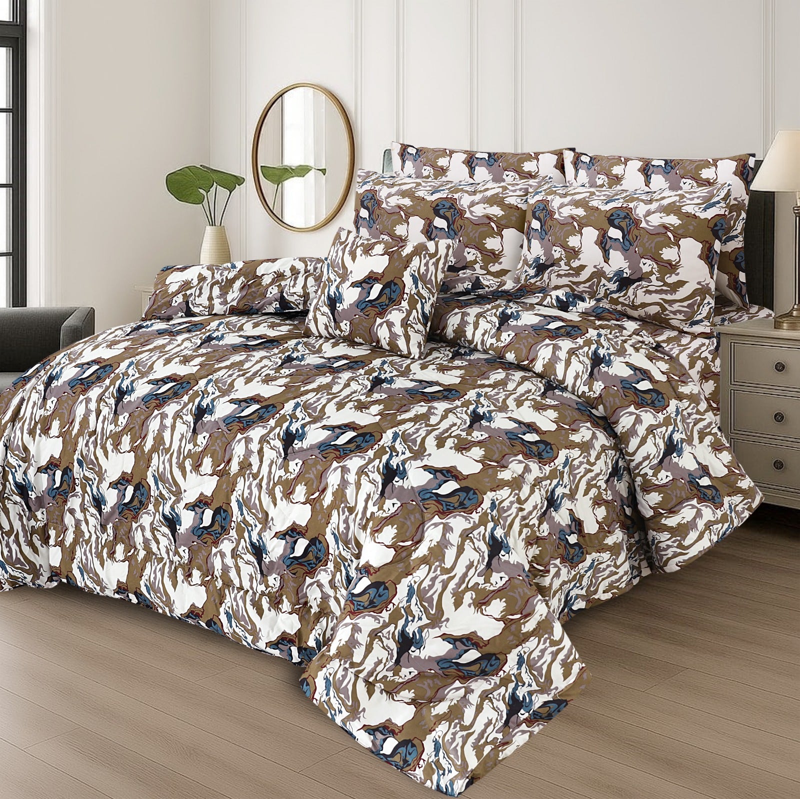 SOLIS Summer - 7 pcs Summer Comforter Set