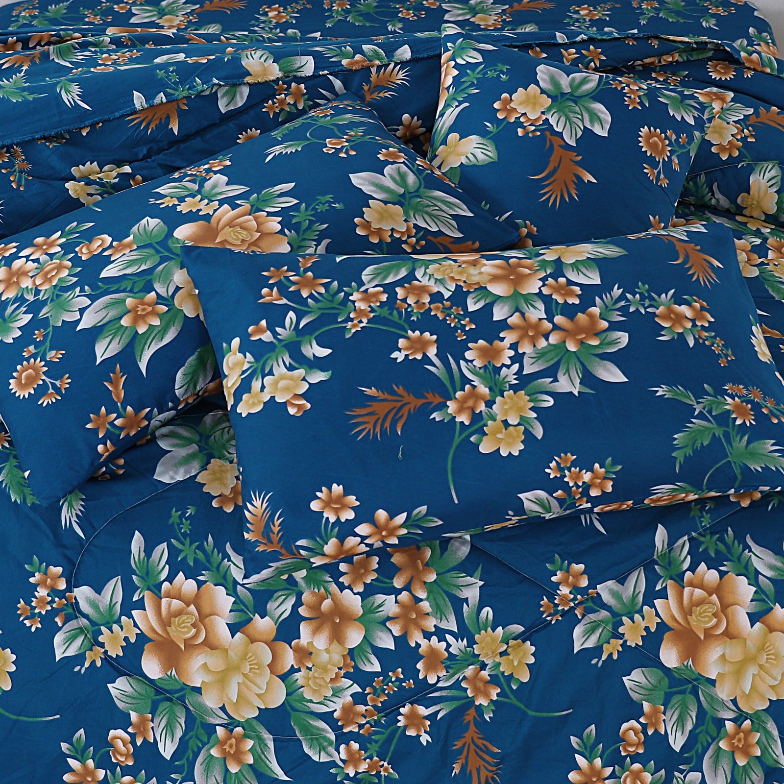 PINK ZURIC- 7 pcs Summer Comforter Set