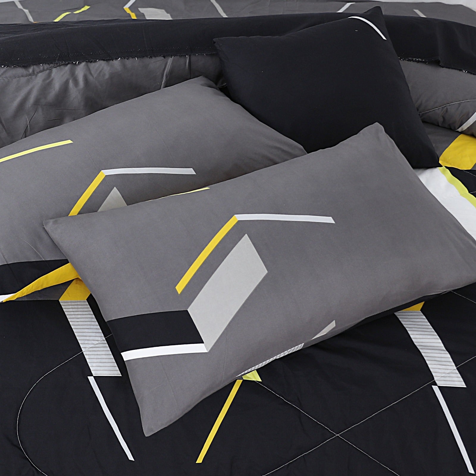 Safron 7 pcs Premium Comforter Set