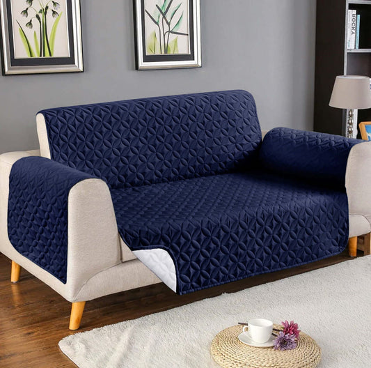 Ultrasonic Sofa Cover  (BLUE)