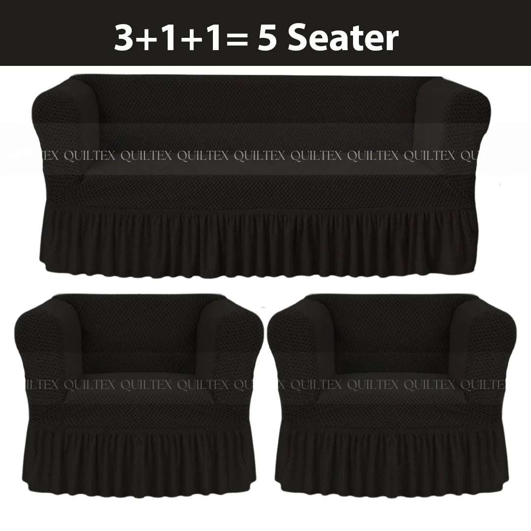 Turkish Style Sofa Covers black