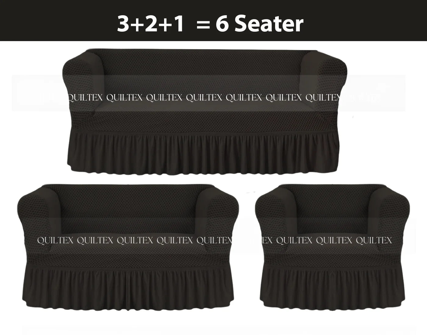 Turkish Style Sofa Covers black