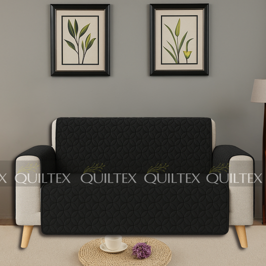 Ultrasonic Sofa Cover  (BLACK)