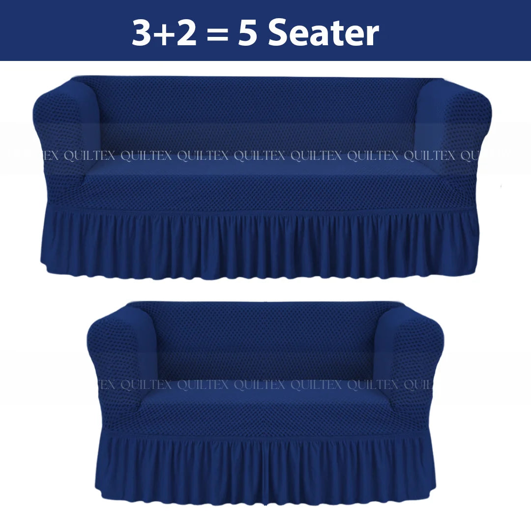 Turkish Style Sofa Covers Blue