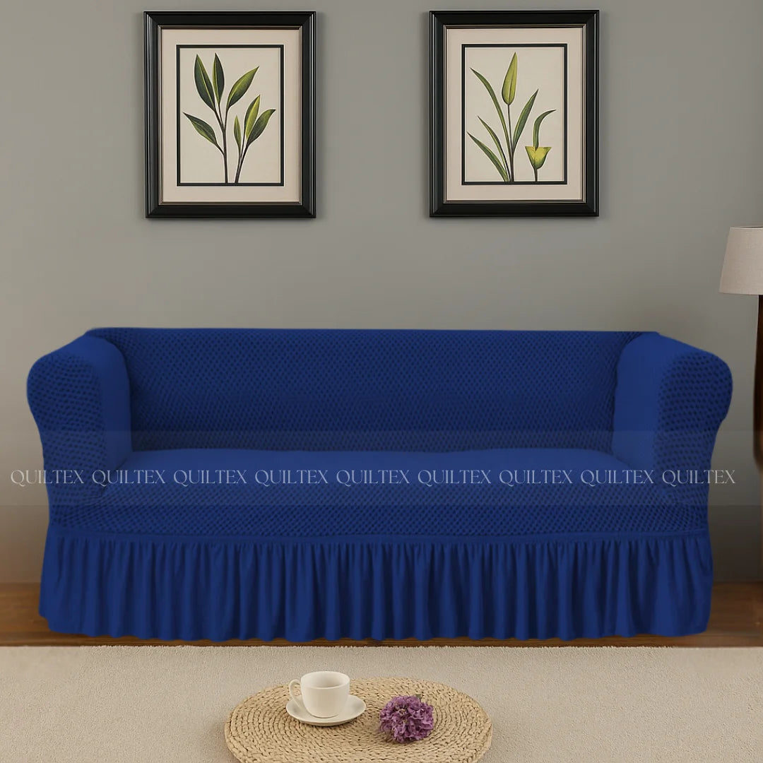 Turkish Style Sofa Covers Blue