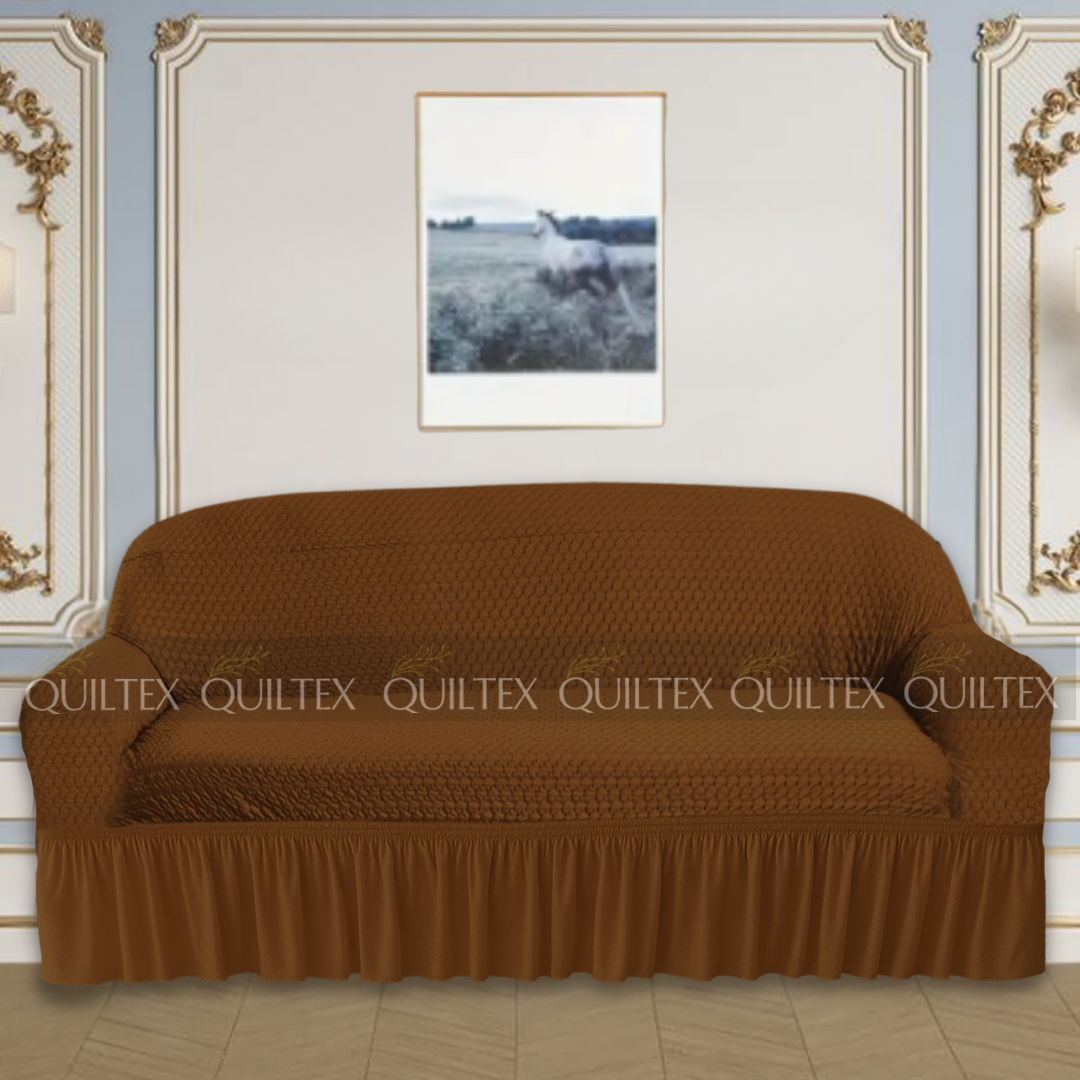Butterfly Sofa Cover Brown