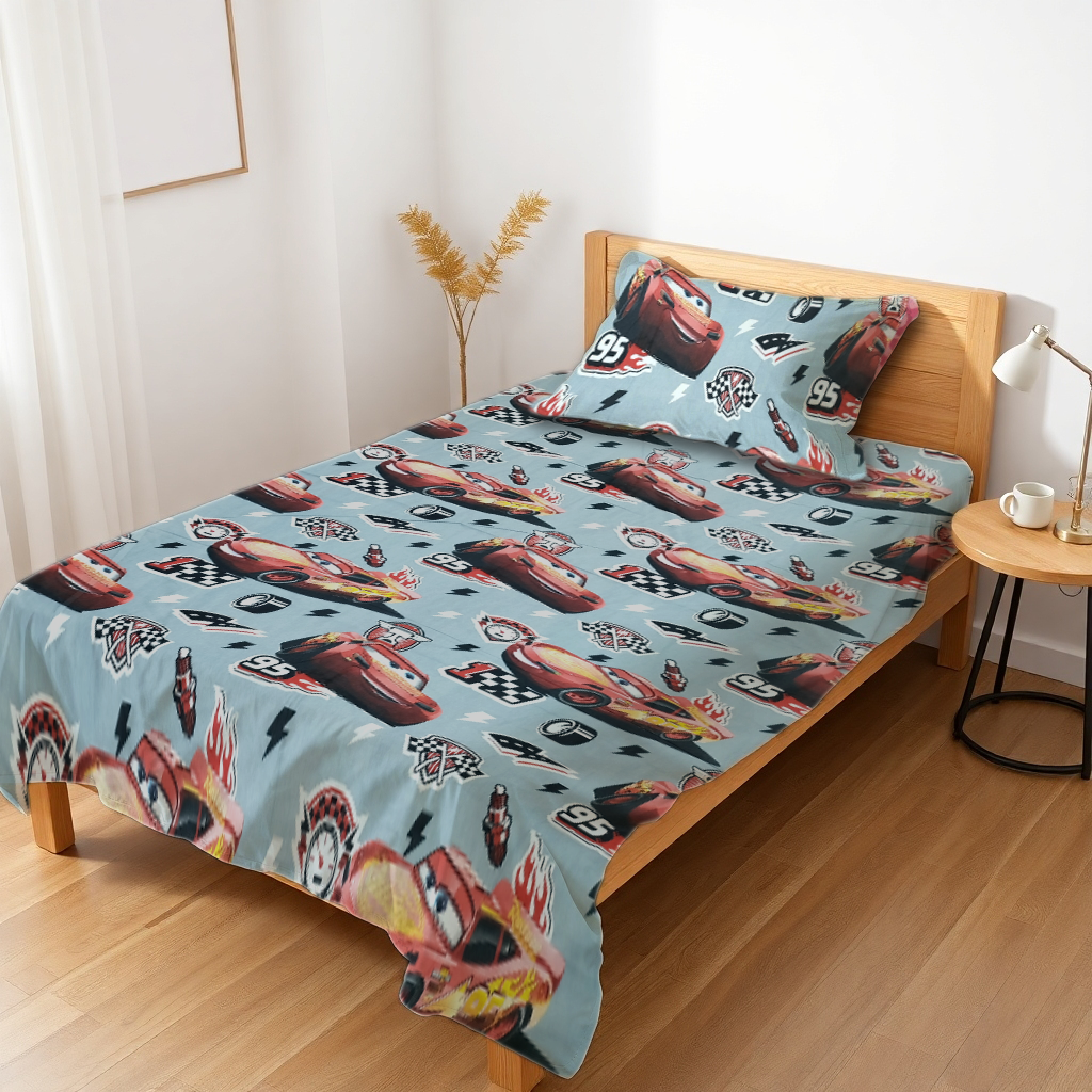Car 95 Kids Bedsheet Set D#035