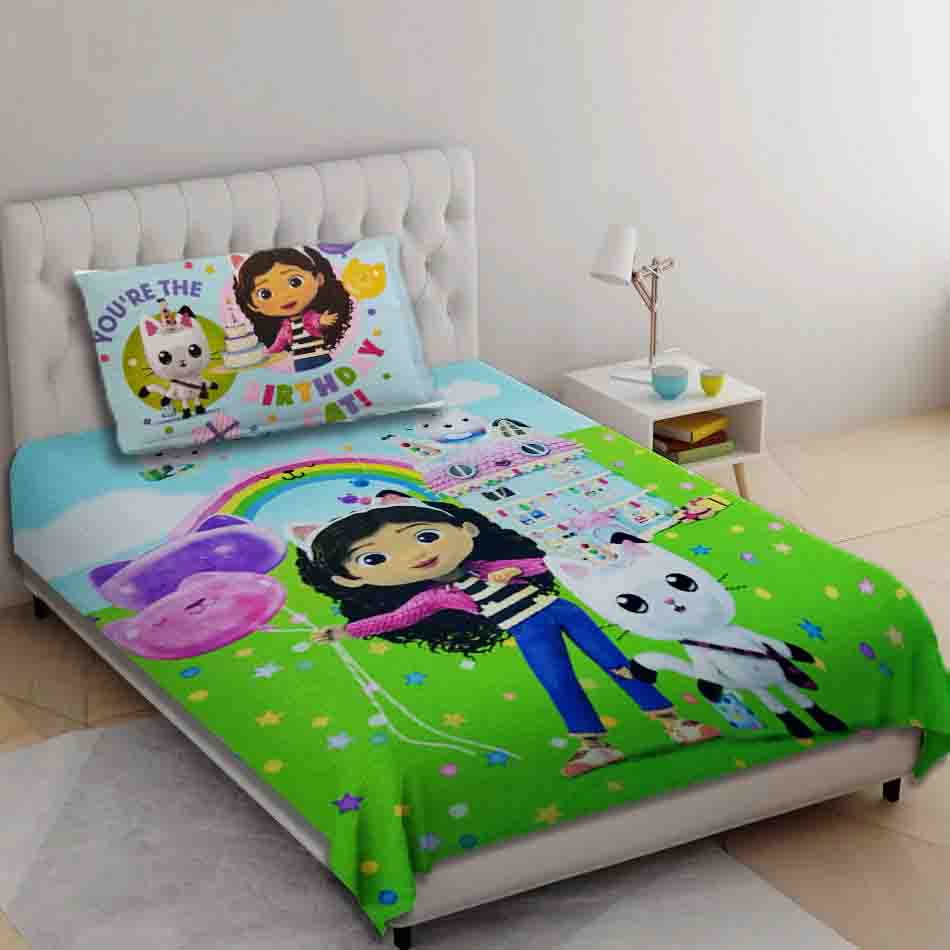 Gabby's Dollhouse  Kids Bedsheet Set D#038