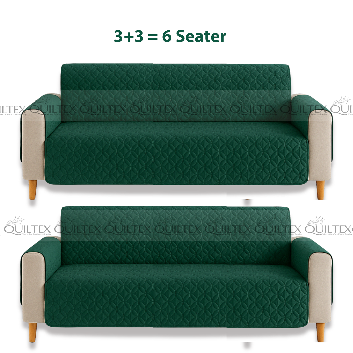 ULTRA SONIC SOFA RUNNER - SOFA COAT (GREEN )