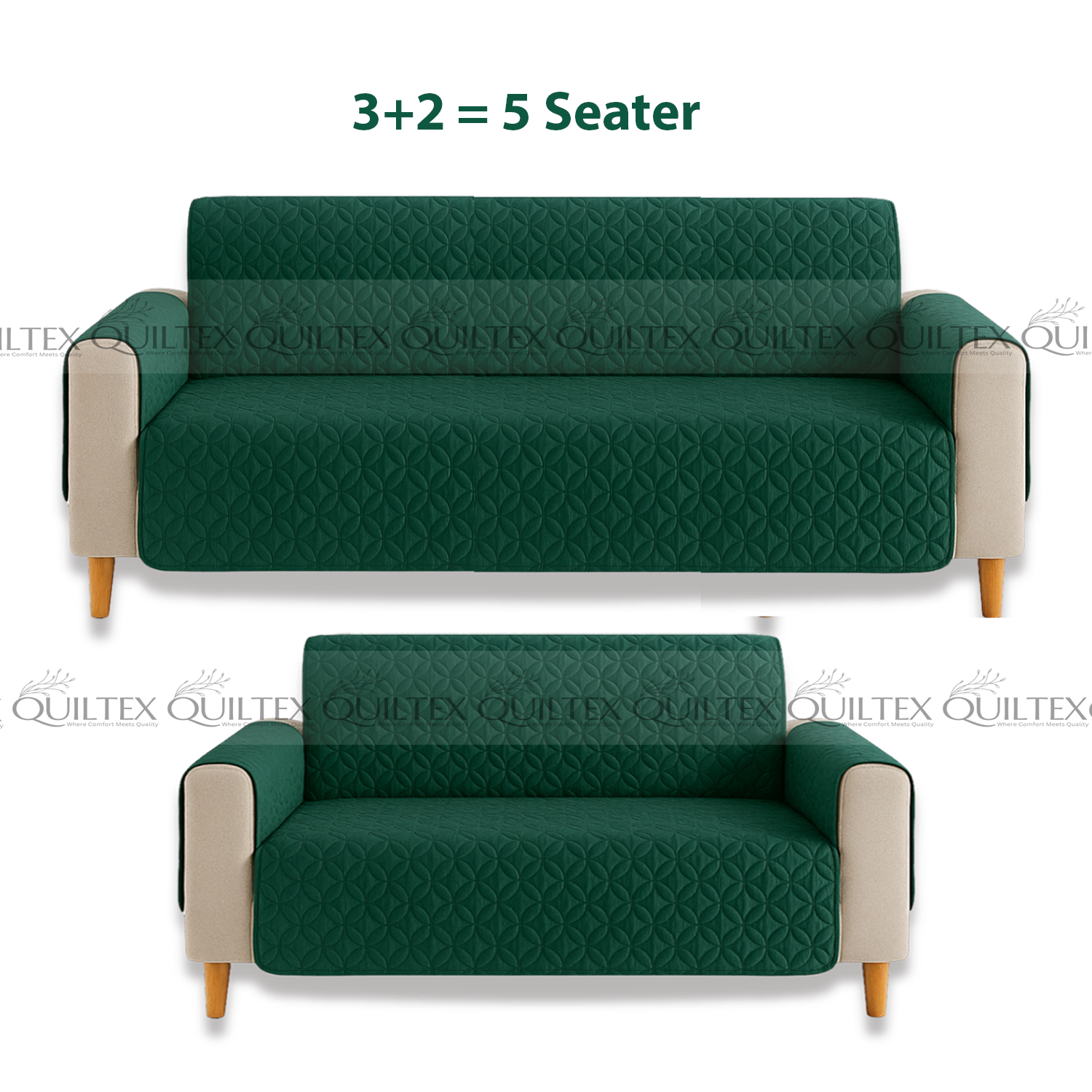 ULTRA SONIC SOFA RUNNER - SOFA COAT (GREEN )