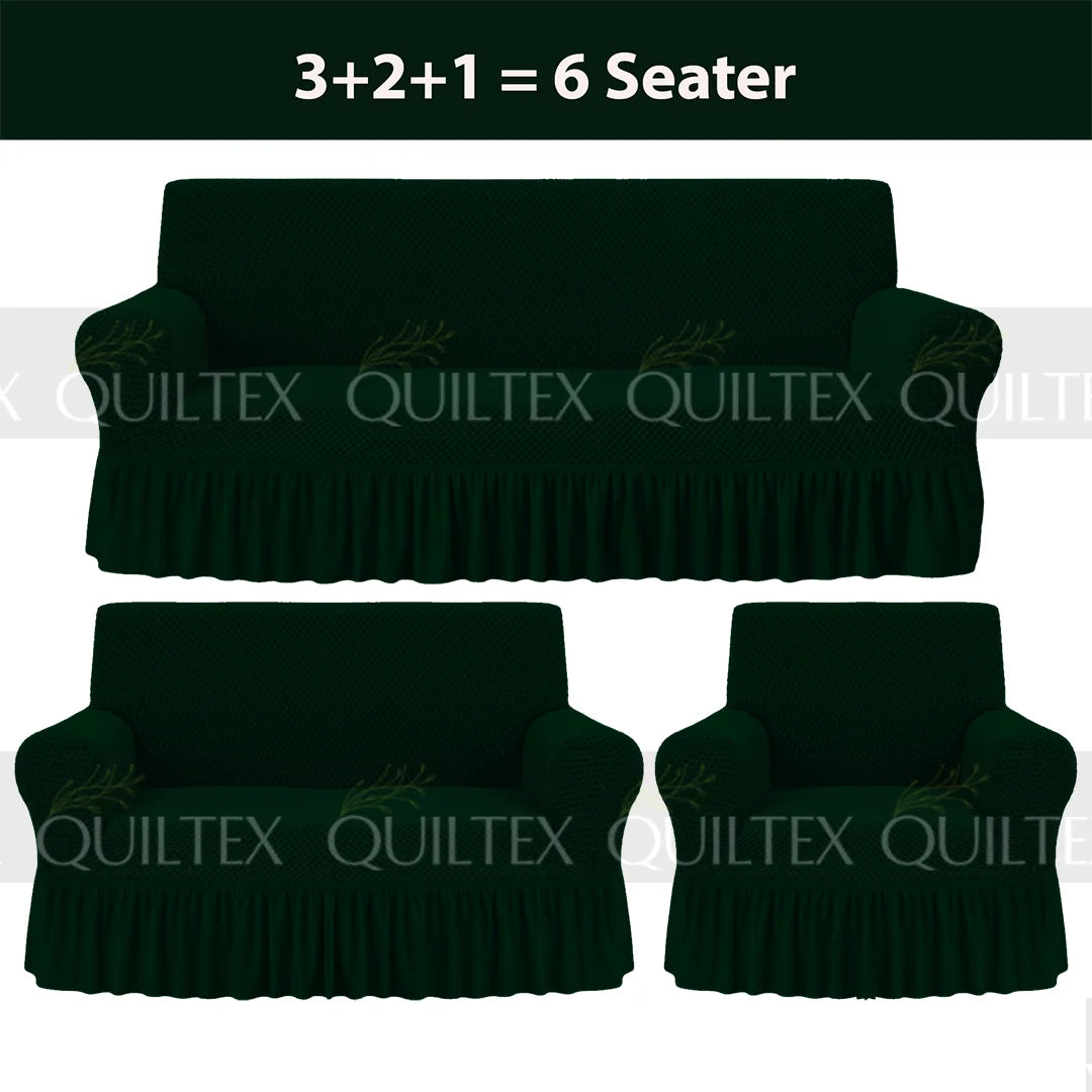 Turkish Style Sofa Covers Green