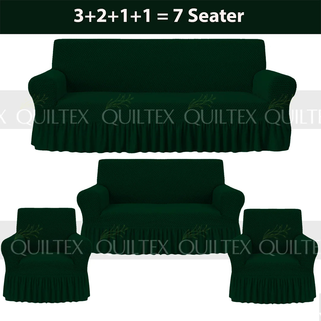 Turkish Style Sofa Covers Green