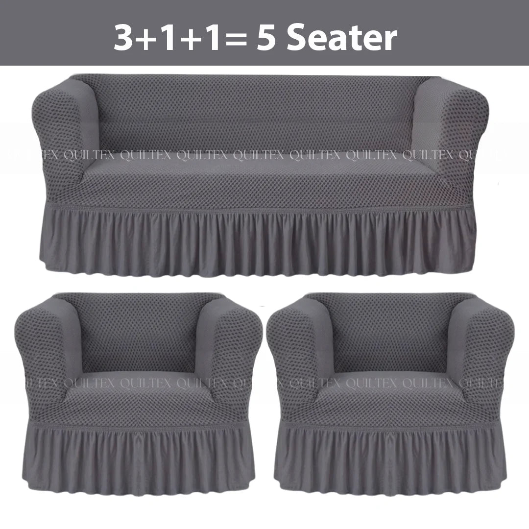 Turkish Style Sofa Covers grey