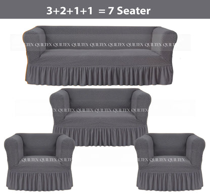 Turkish Style Sofa Covers grey