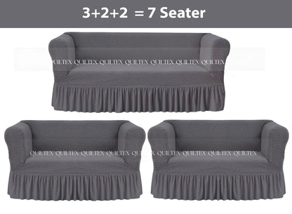 Turkish Style Sofa Covers grey
