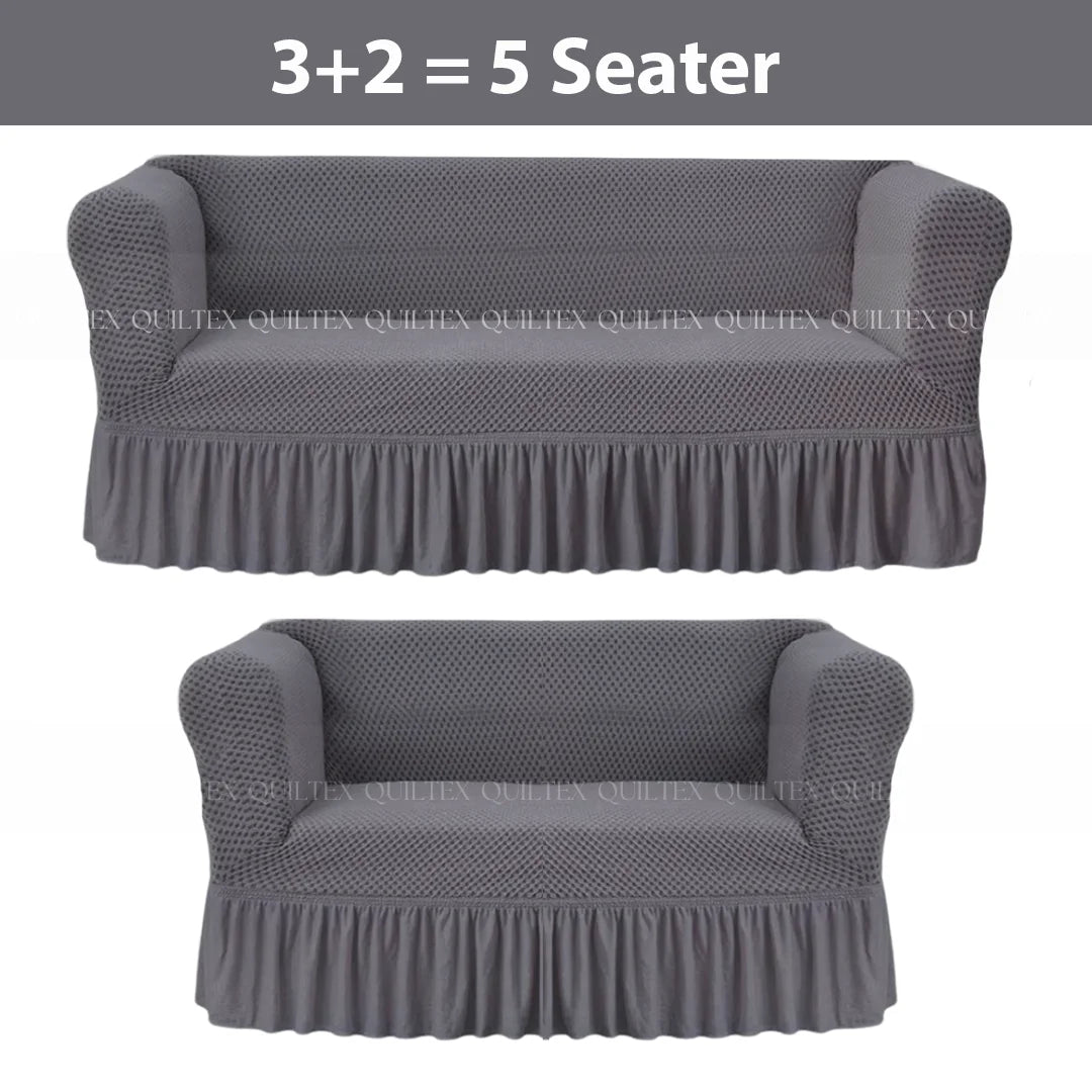 Turkish Style Sofa Covers grey