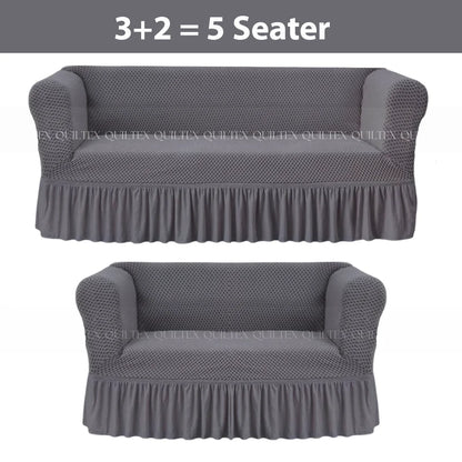 Turkish Style Sofa Covers grey