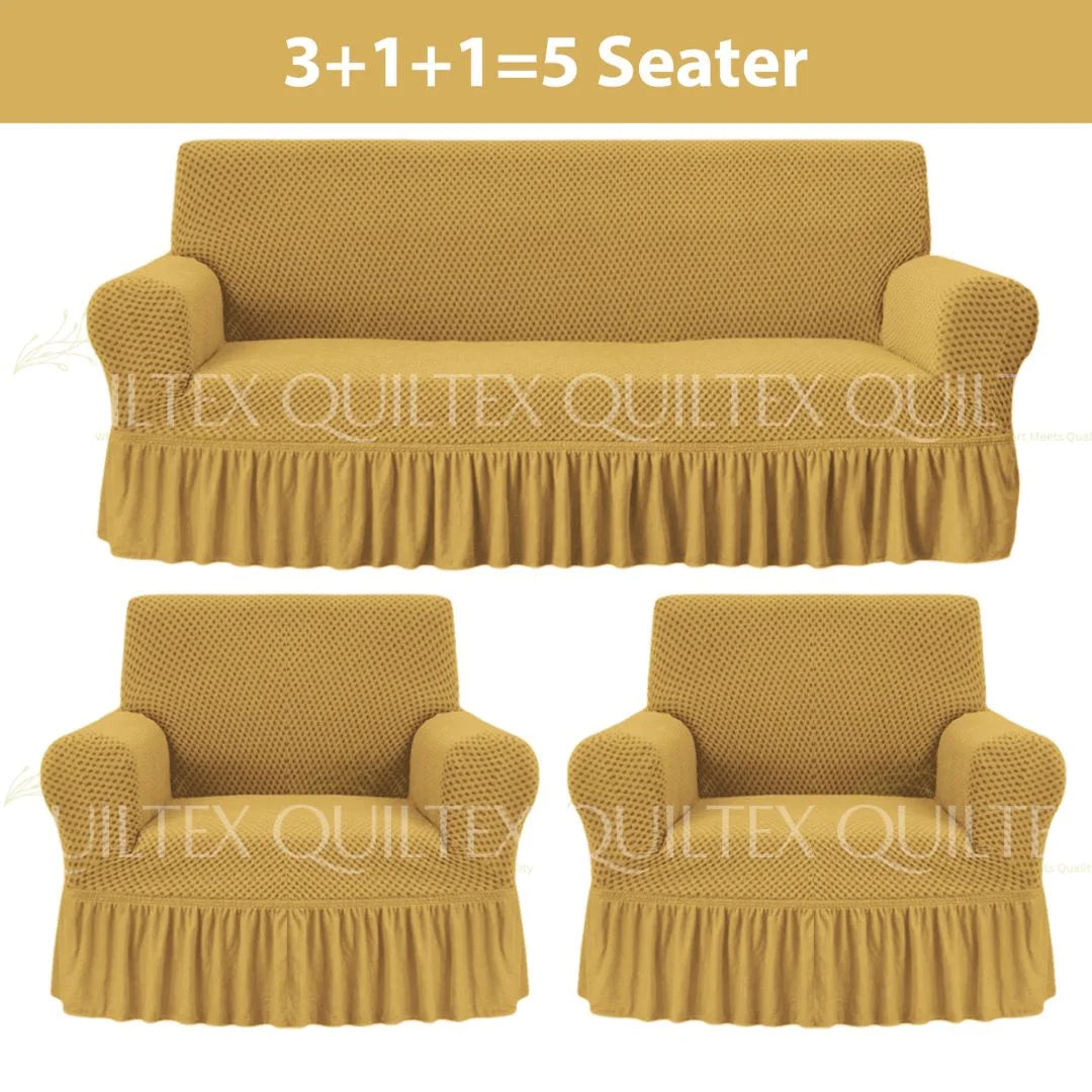 Turkish Style Sofa Covers Baige