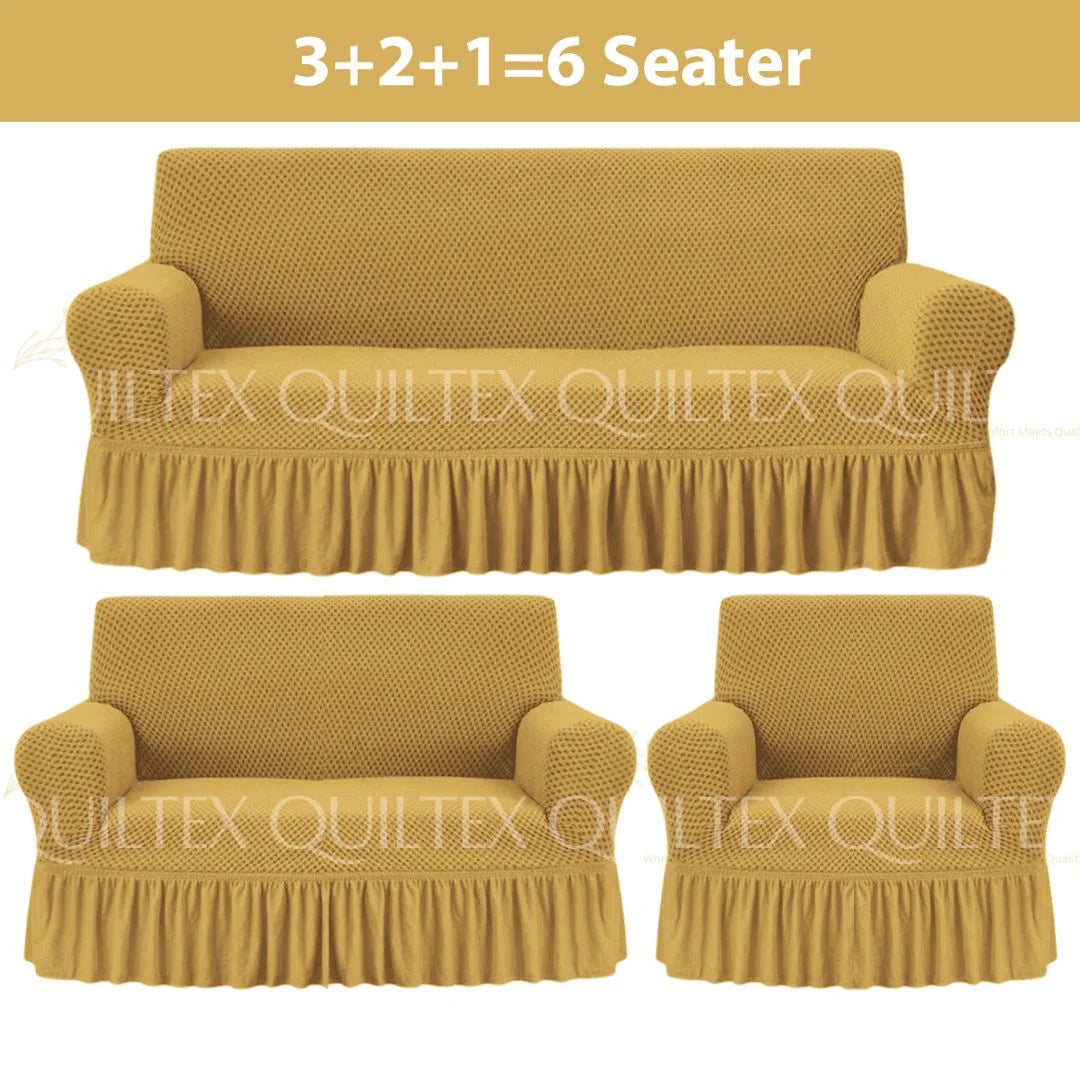 Turkish Style Sofa Covers Baige