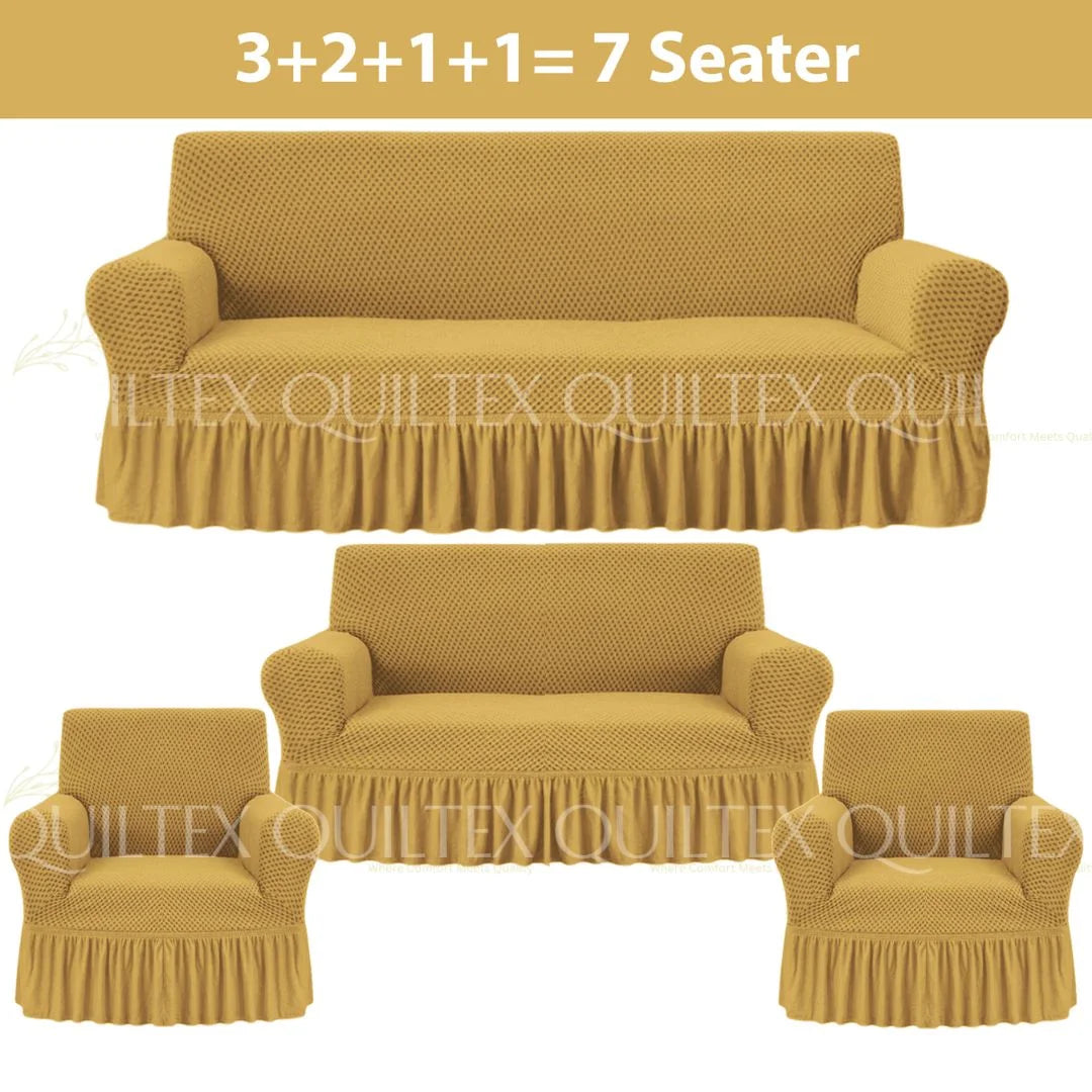 Turkish Style Sofa Covers Baige