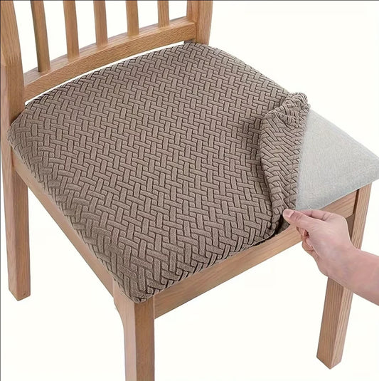 Jacquard Stripe Seat Covers- Mouse