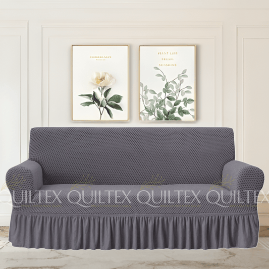Turkish Style Sofa Covers Grey