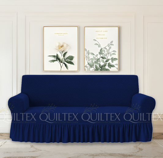 Turkish Style Sofa Covers Blue